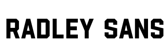 Radley Sans Font Image