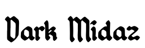 Dark Midaz Font Image
