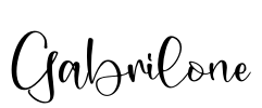 Gabrilone Font Image