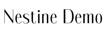 Nestine Demo Font Image