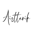 Aistterik Font Image