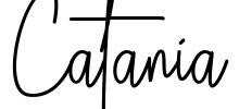 Catania Font Image