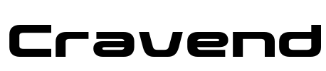 Cravend Font Image
