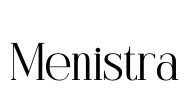 Menistra Font Image
