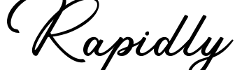 Rapidly Font Image