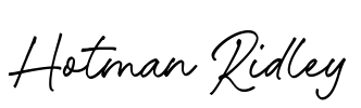 Hotman Ridley Font Image