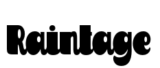 Raintage Font Image