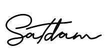 Satdam Font Image