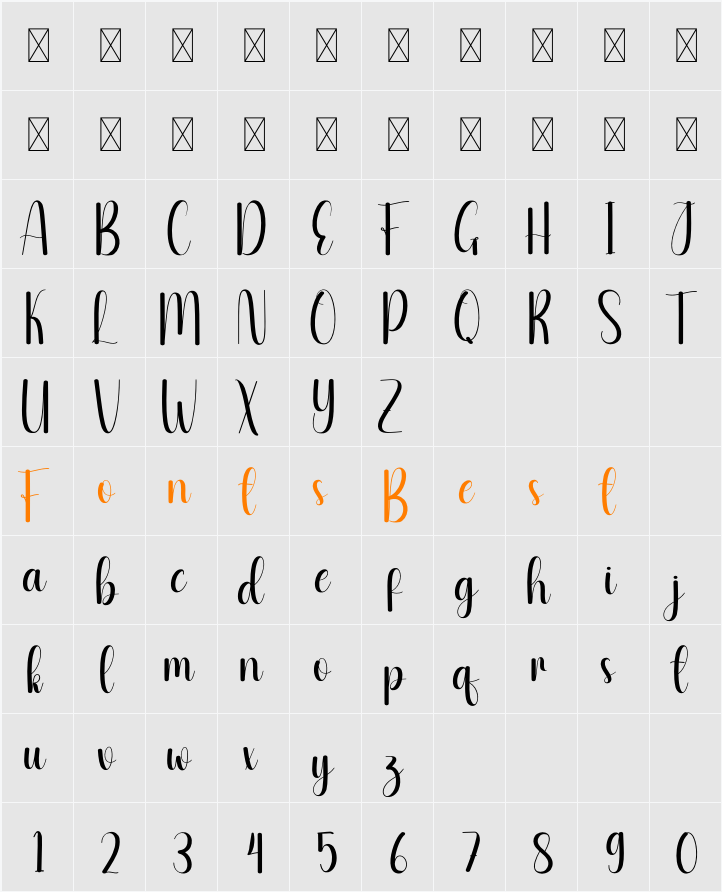 Wild Character Map