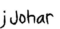 j Johar Font Image