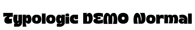 Typologic DEMO Normal Font Image