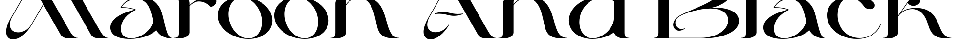 Maroon And Black Font Image