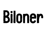 Biloner Font Image