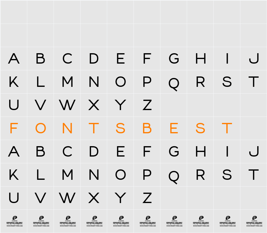 Loede Med Character Map