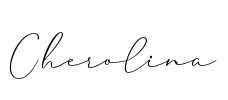 Cherolina Font Image