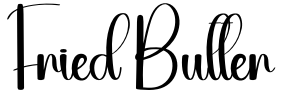Fried Butter Font Image