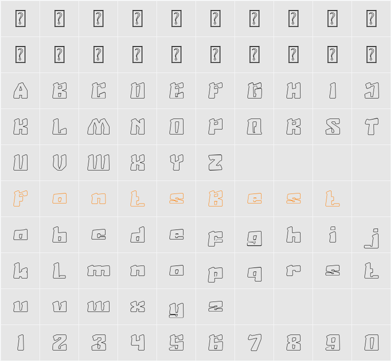 Age Of Science and Technology-H Character Map