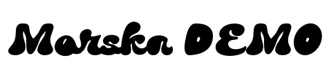 Morska DEMO Font Image