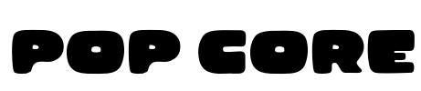 Pop Core Font Image