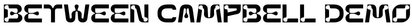 Between Campbell Demo Font Image