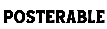 POSTERABLE Font Image