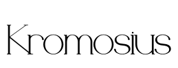 Kromosius Font Image