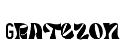 Gratezon Font Image