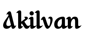 Akilvan Font Image