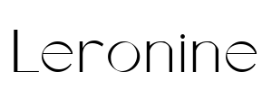 Leronine Font Image