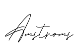 Amstroms Font Image