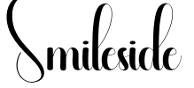Smileside Font Image