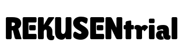 REKUSENtrial Font Image