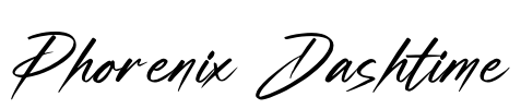 Phorenix Dashtime Font Image