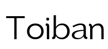 Toiban Font Image