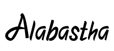 Alabastha Font Image
