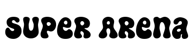 Super Arena Font Image