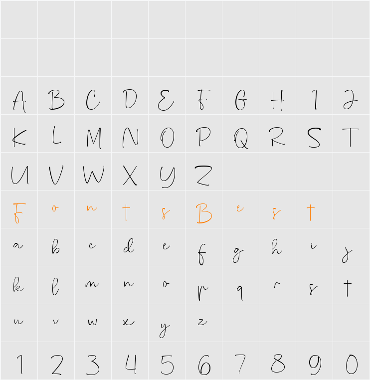 Natalie Photograph Character Map