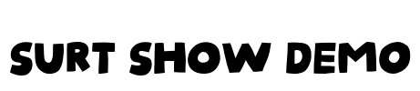 Surt Show DEMO Font Image