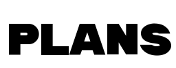 Plans Font Image