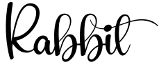 Rabbit Font Image