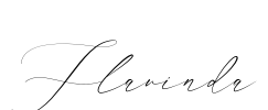 Flavinda Font Image