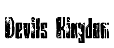 Devils Kingdom Font Image