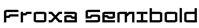 Froxa Semibold