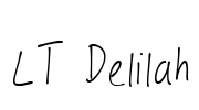 LT Delilah Font Image