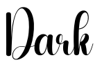 Dark Font Image