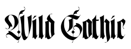 Wild Gothic Font Image