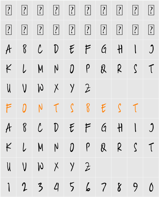 Amsterdam Street Character Map