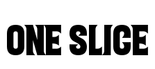 One Slice Font Image