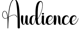 Audience Font Image