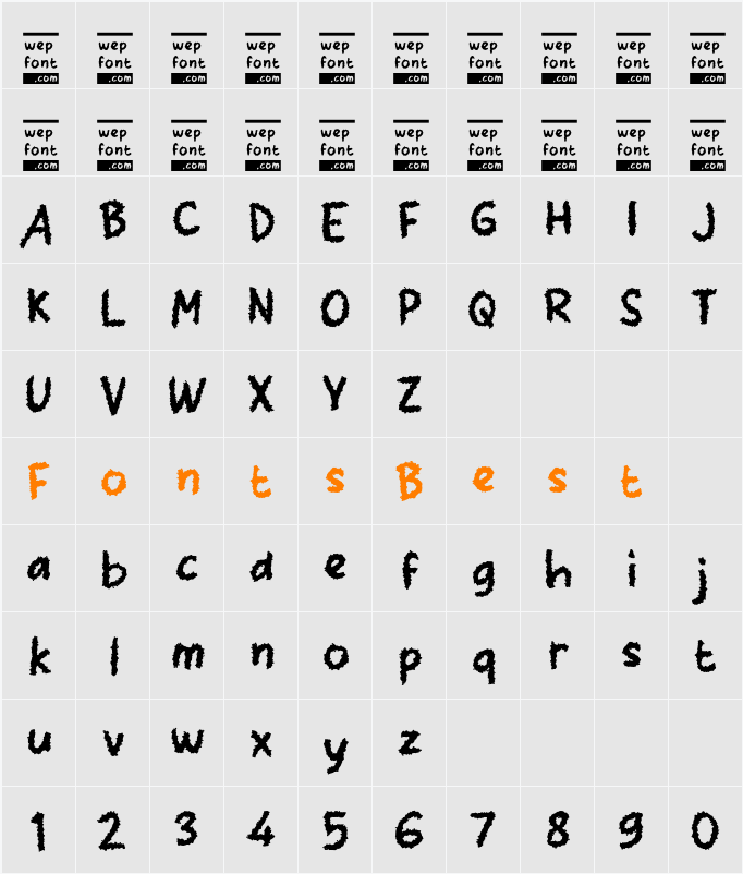 Obian Character Map
